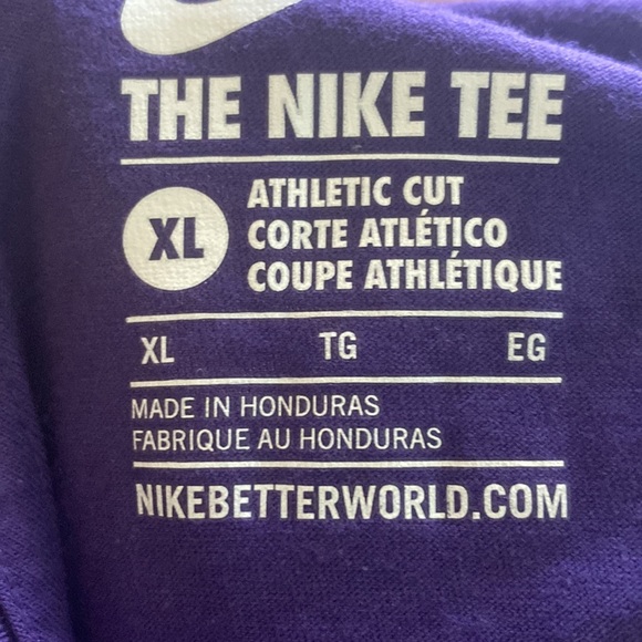3/$12 Women's LSU the nike tee extra large purple - Picture 5 of 10
